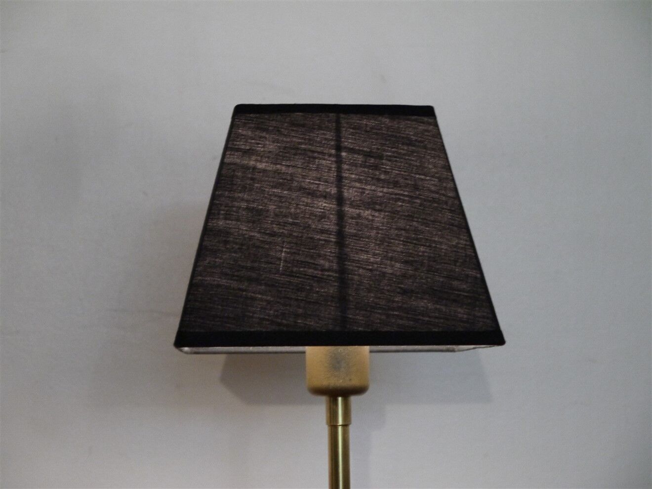 Pair of vintage Scandinavian brass lamps 1960