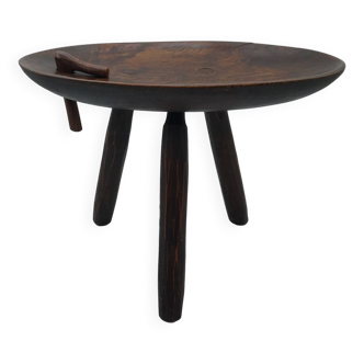 African art tripod stool