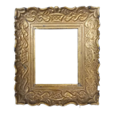 Golden frame 6x7cm