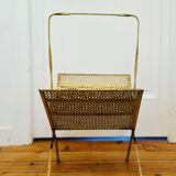 Porte disques vinyles 1950