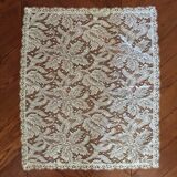Old lace tablecloth