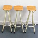 Tabouret d'école vintage