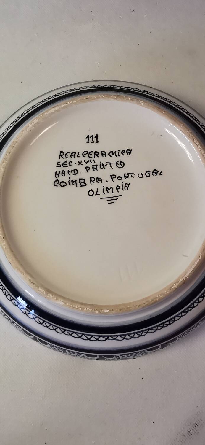 Large sant' anna pottery cigar ashtray portugal