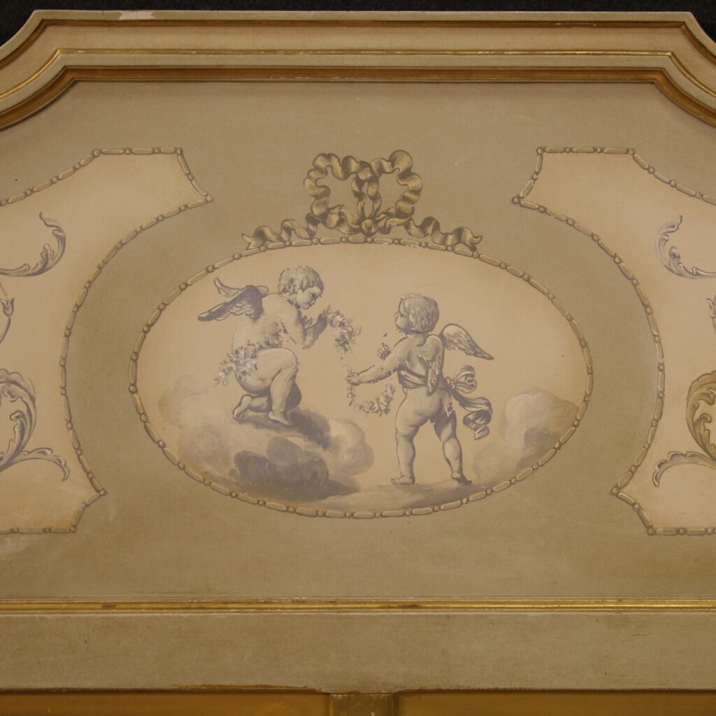 Venetian double bed in Louis XVI style