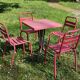 Salon de jardin vintage