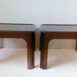 Pair of 70s coffee tables
