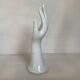 White hand vertical or horizontal soliflore ring