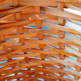 Waste paper basket or wicker plant pot