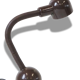 Isao Hosoe: rare snake ebi version lamp lamp to ask chocolate 1970 vintage
