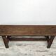 Antique solid wood bench