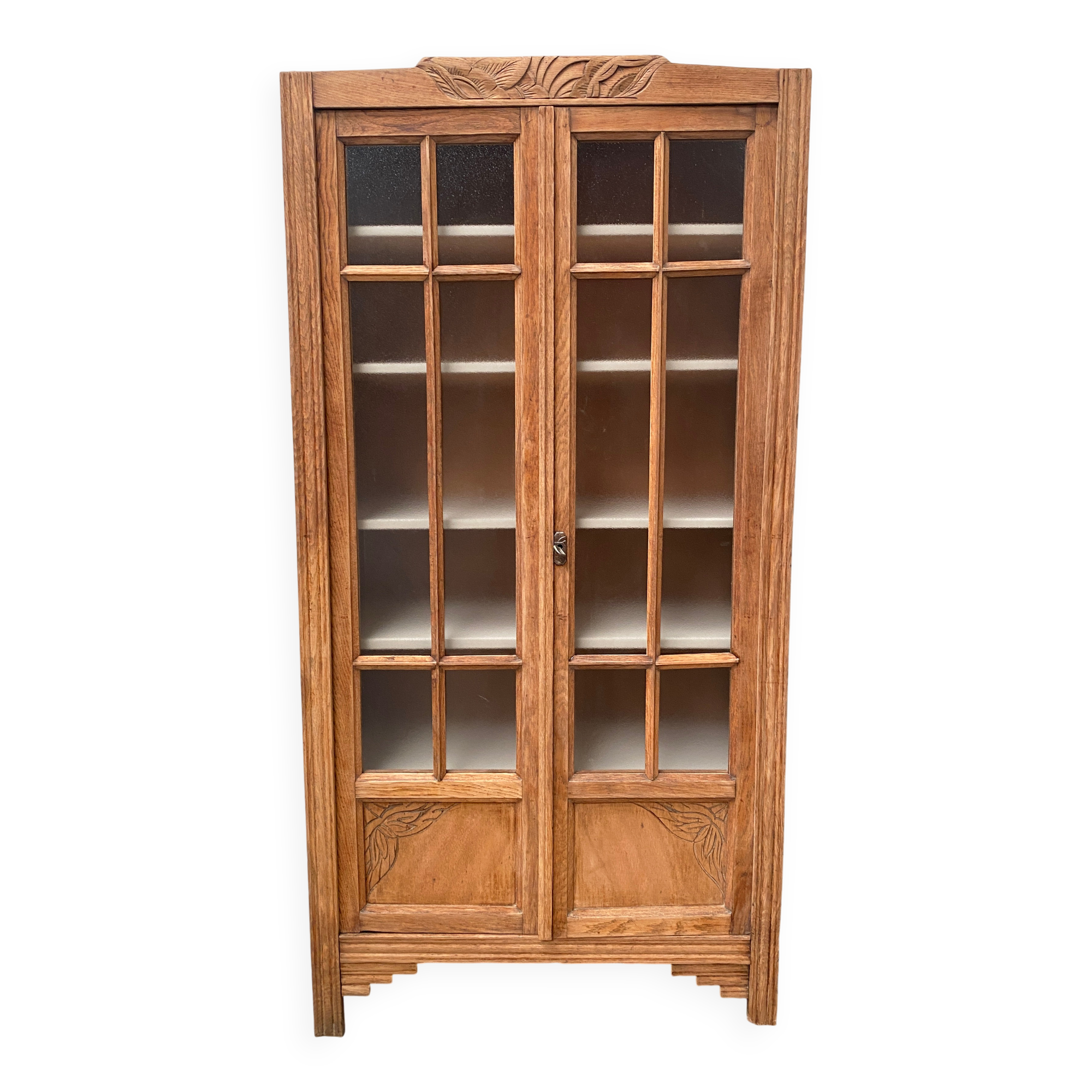 Armoire parisienne Art déco vitrée