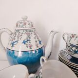 Japanese coffee set 10 cups, milk jar, sugar pot