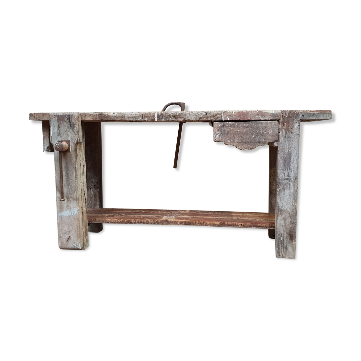 Vintage carpentry workbench