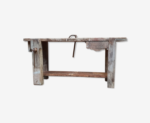 Établi de menuiserie vintage