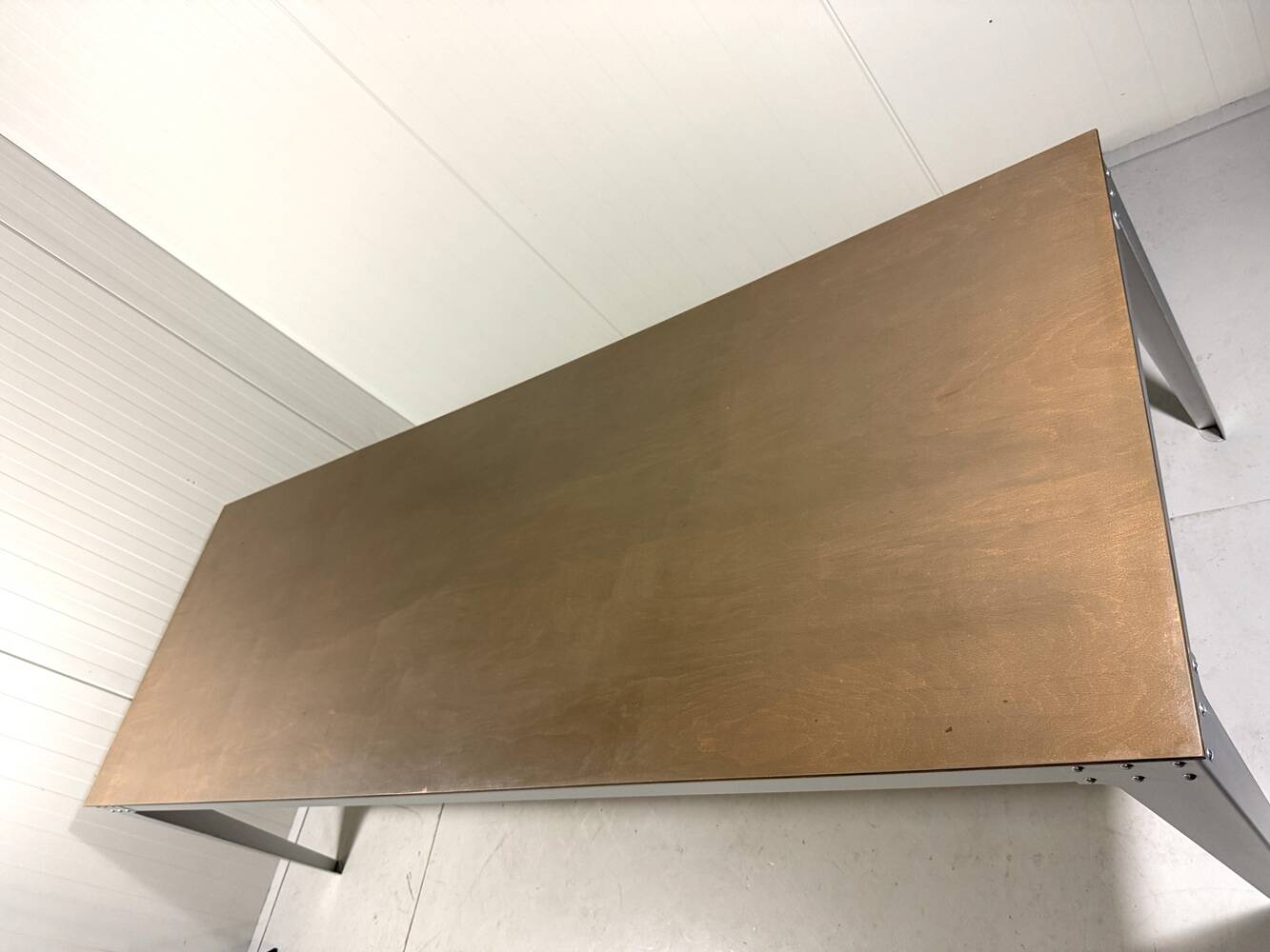 Piet Hein Eek XXL aluminium dining table 1990’s