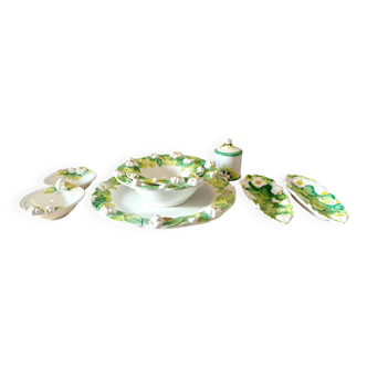 Very precious Italian ceramic tableware set