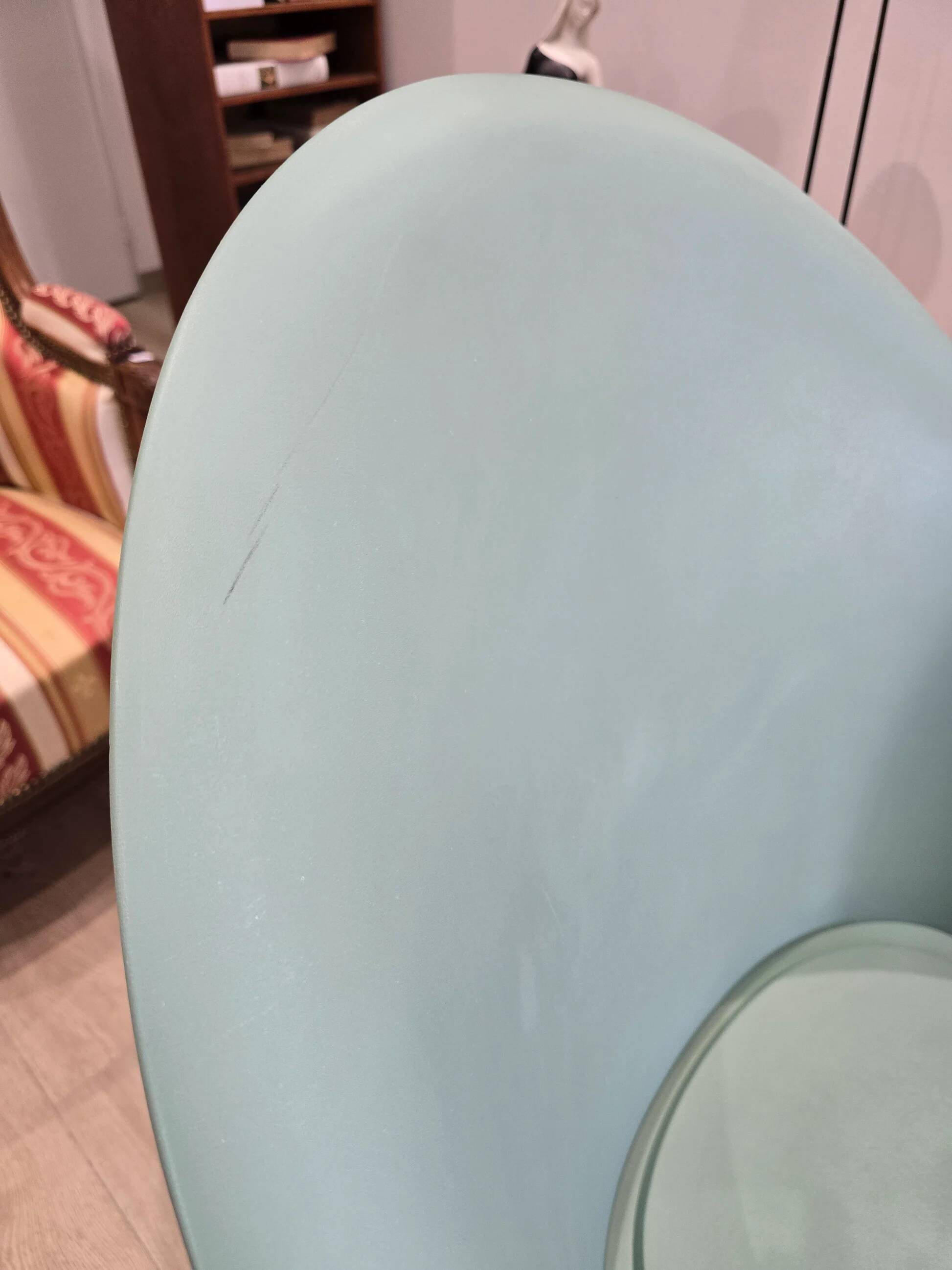 Lord YO armchair by Philippe Starck for Aleph / Kartell – celadon green