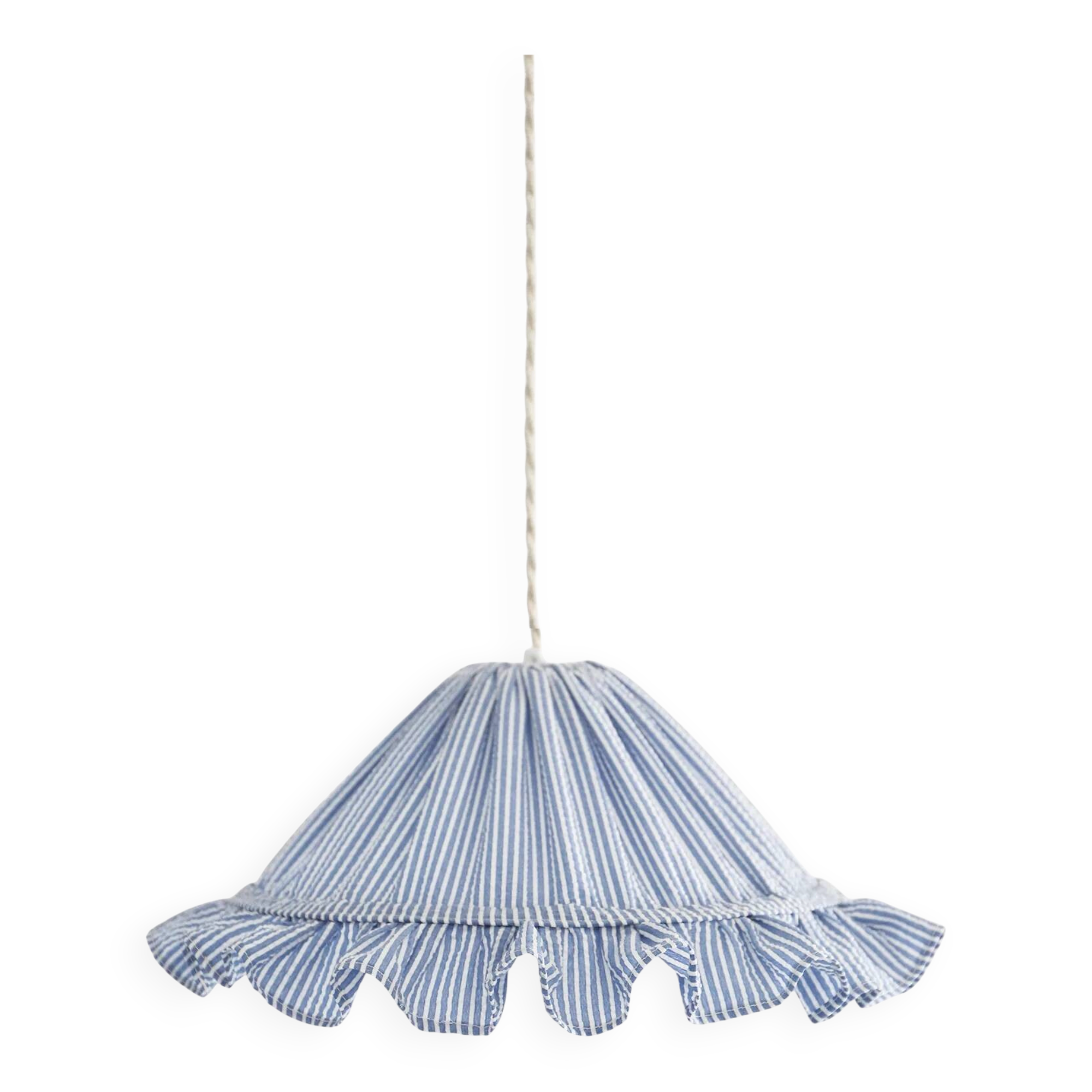 Conical suspension fine stripes with small Emilia "marina" wheel