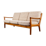 Vintage Teak 3 Seater Sofa by Juul Kristensen, 1960
