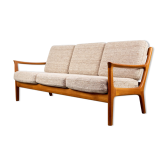 Vintage Teak 3 Seater Sofa by Juul Kristensen, 1960
