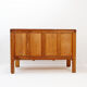 Country-style buffet with 2 doors and 2 drawers - 1960s