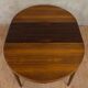 Table extensible Severin Hansen Jr. en bois de rose avec 4 rallonges