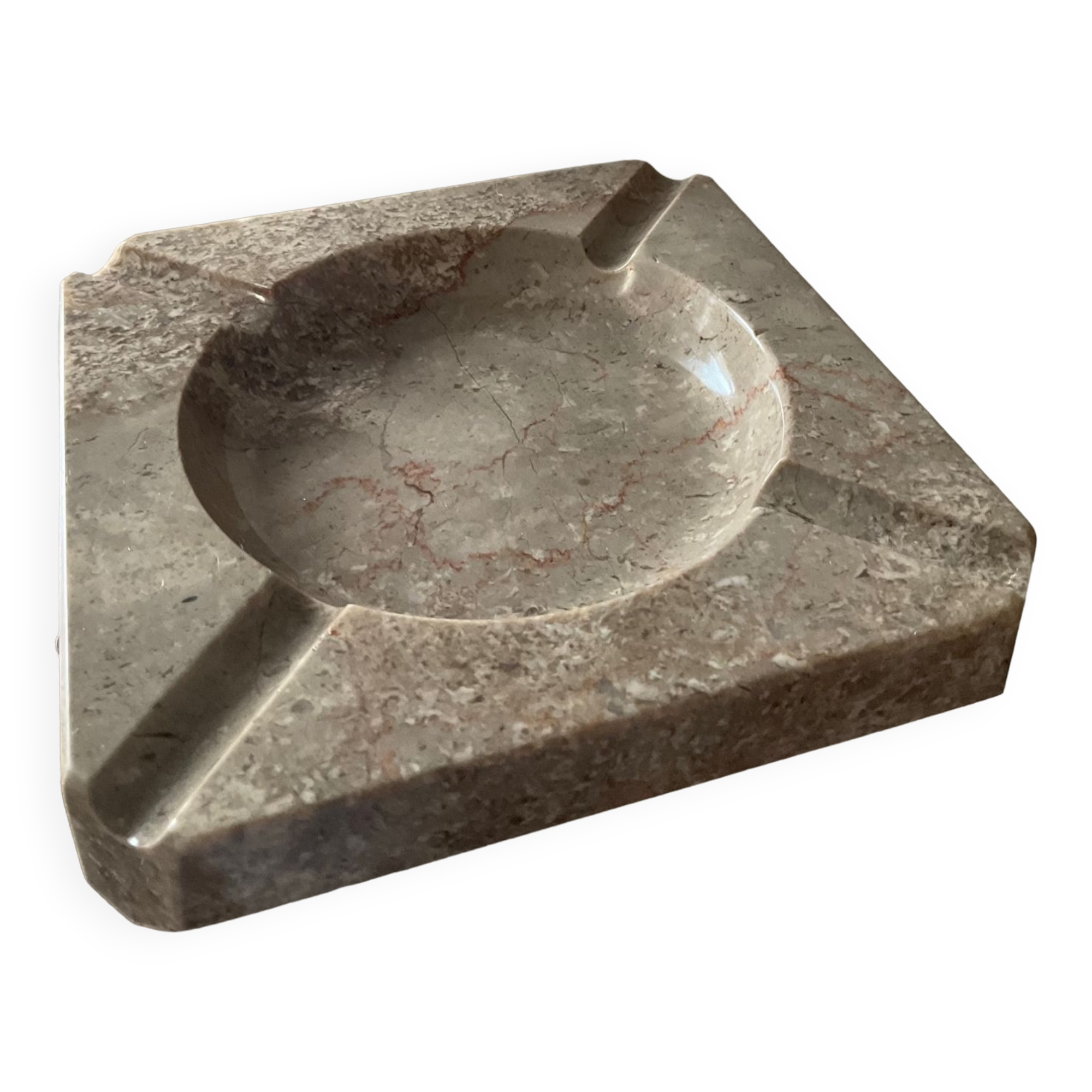 Vintage marble ashtray 70s