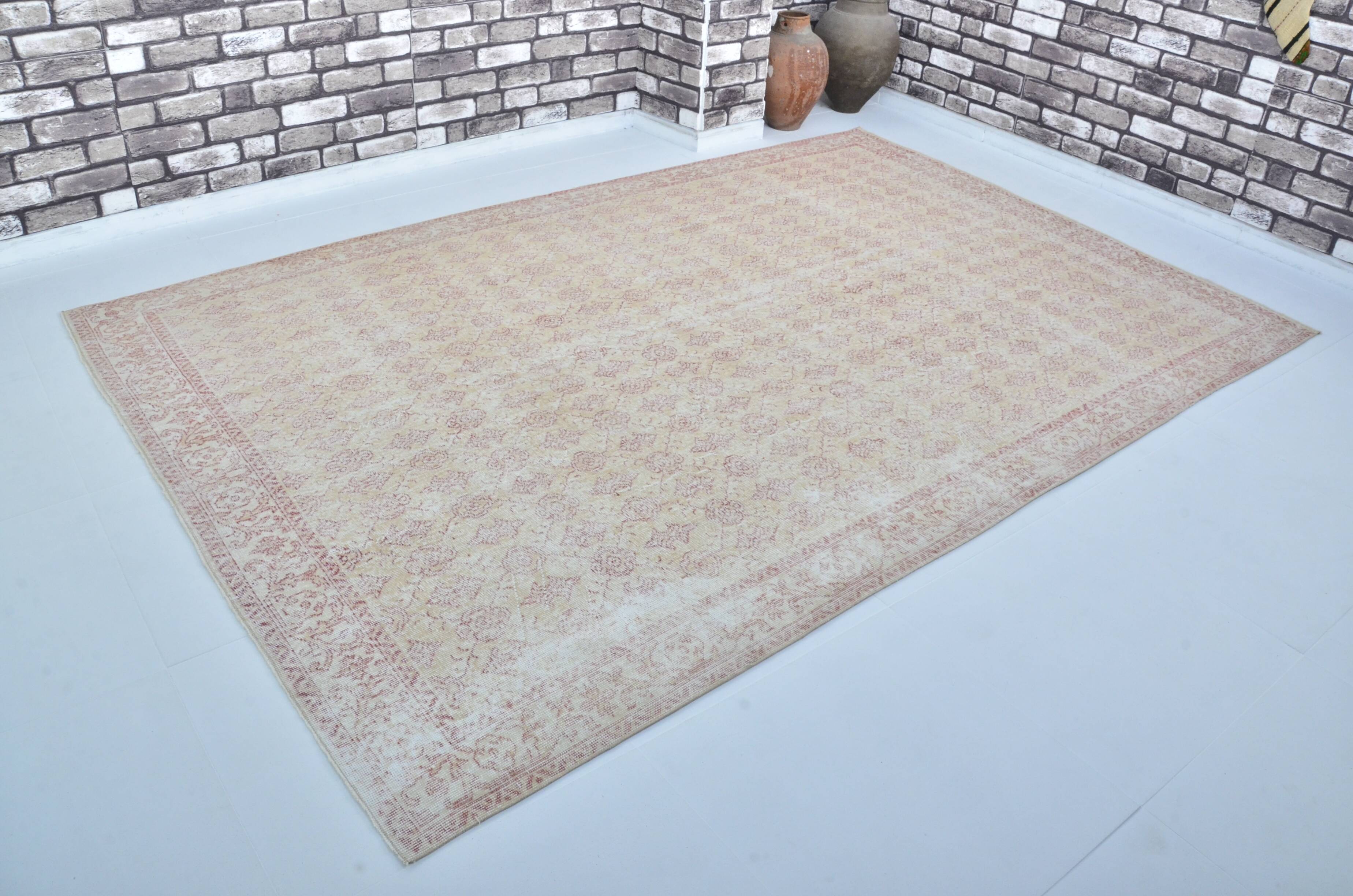 Turkish Oushak Handmade Carpet sku 3170