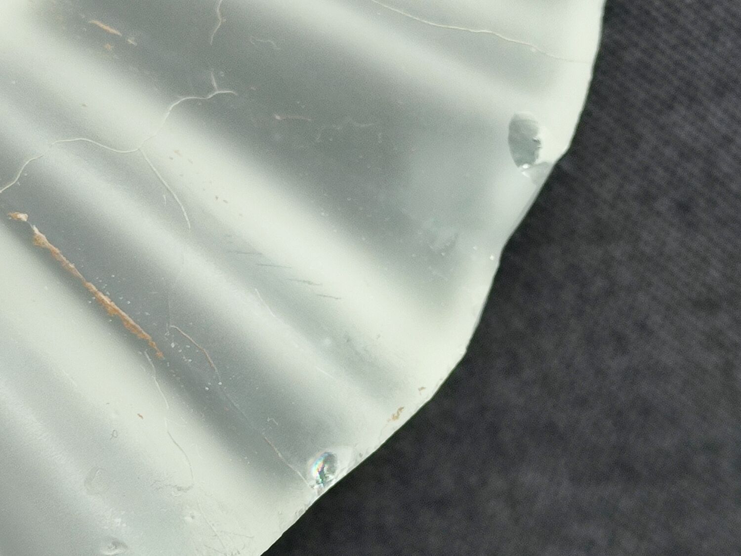 Pair of vintage shell wall lamp