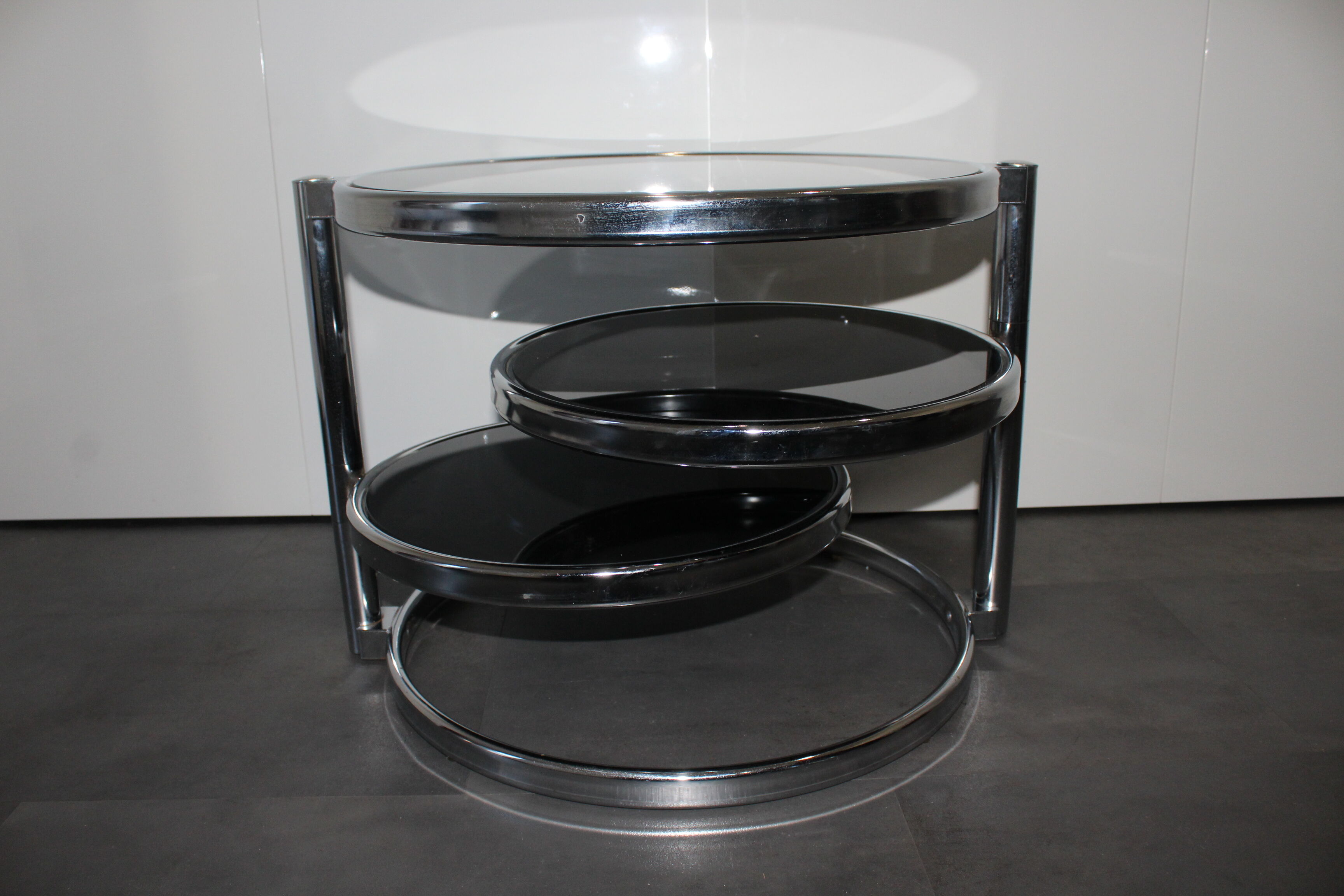 GLASS COFFEE TABLE, SWIVEL LEITMOTIV LOUNGE TABLE, design