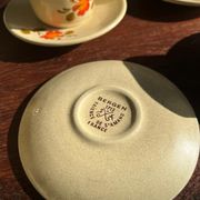 Vintage coffee service, Bergen model of the Faïences de Saint Amand