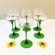 Ensemble de 6 verre à vin alsaciens