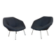 Armchairs Model Caleidos 835 by Frans Schrofer for Young International, Netherlands, 1980, Set of 2