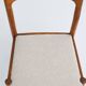 Set of 2 mid-century Danish dining chairs by H.W. Klein