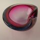 Sommerso Murano Glass Ashtray, Italy, 1960s