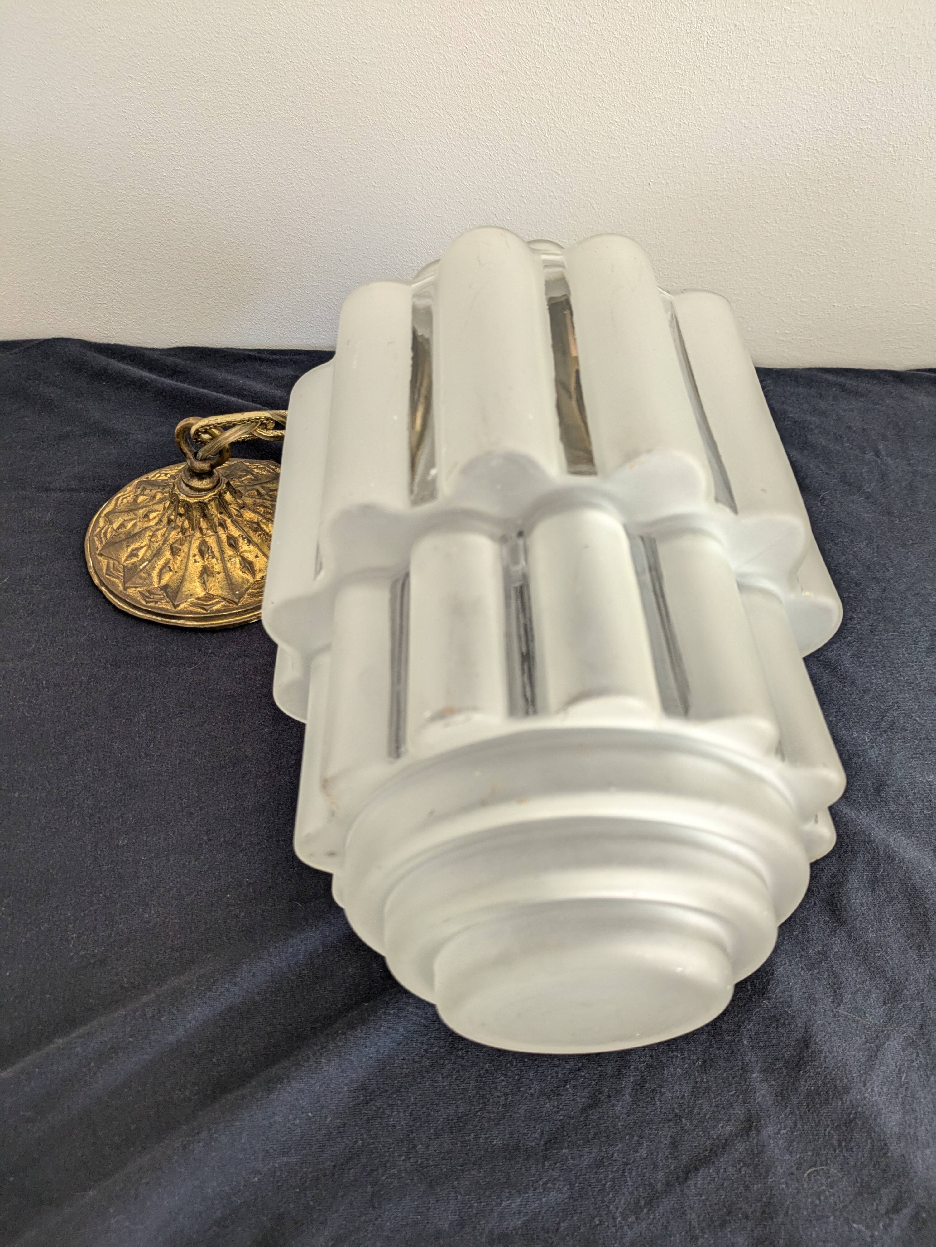 Art Deco pendant lamp