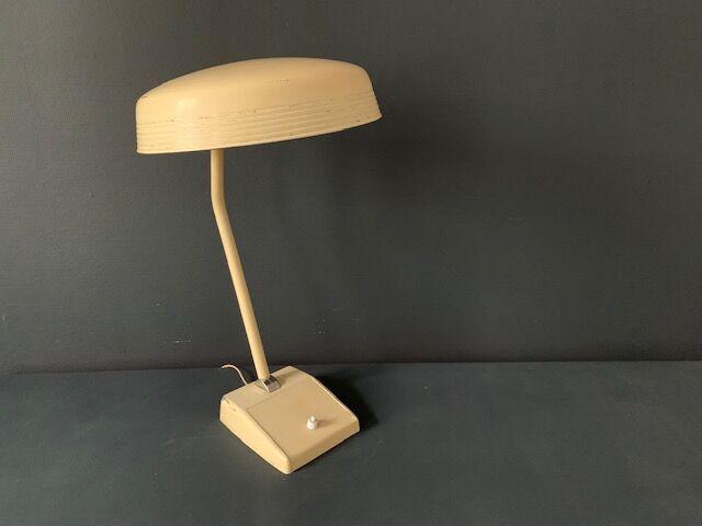 Desk lamp 50s unbleached metal