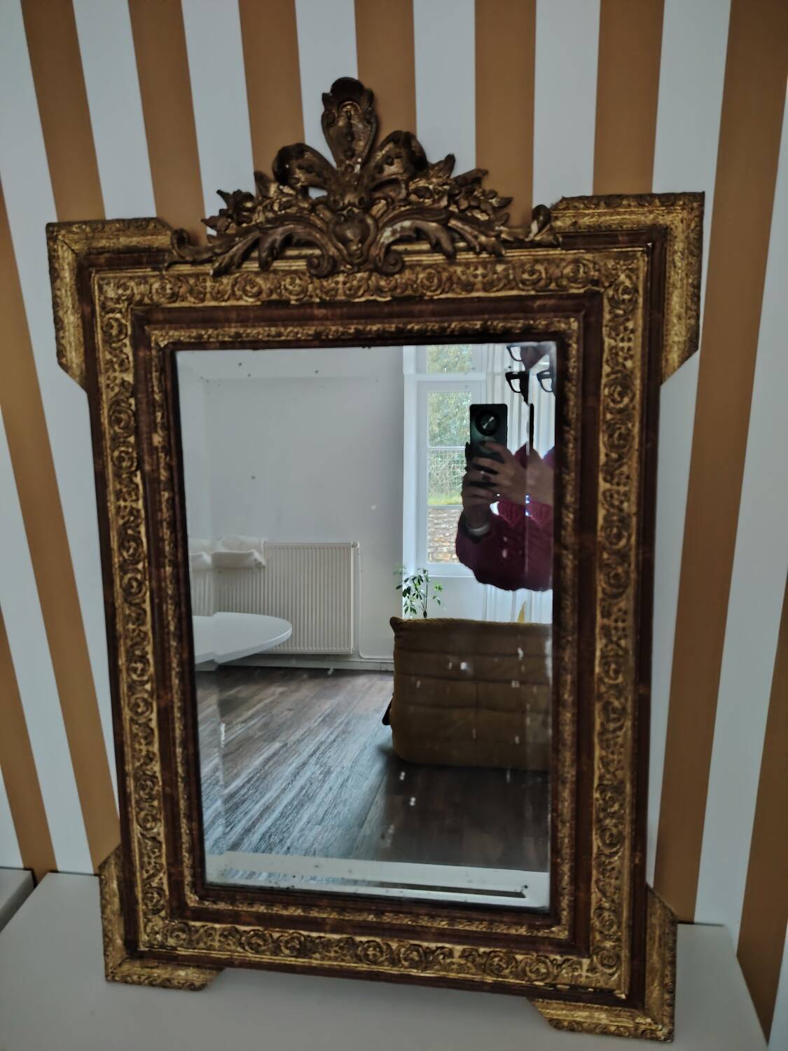 Antique mirror