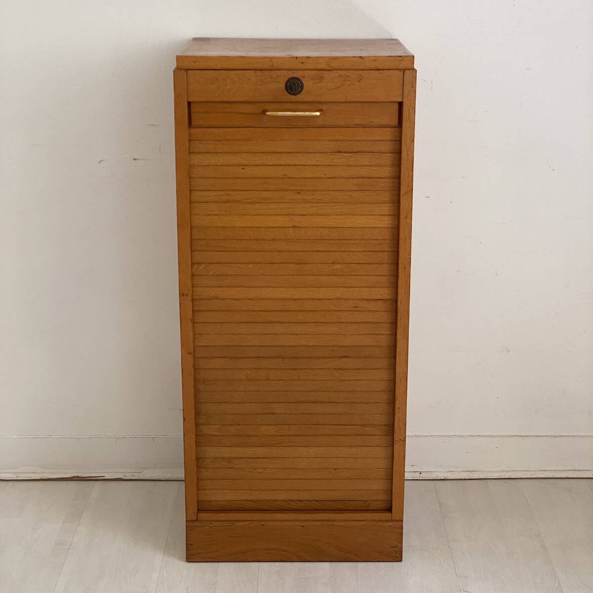 Notary desk with curtain from the 1960s