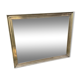 Grand miroir de bar en laiton 110x86