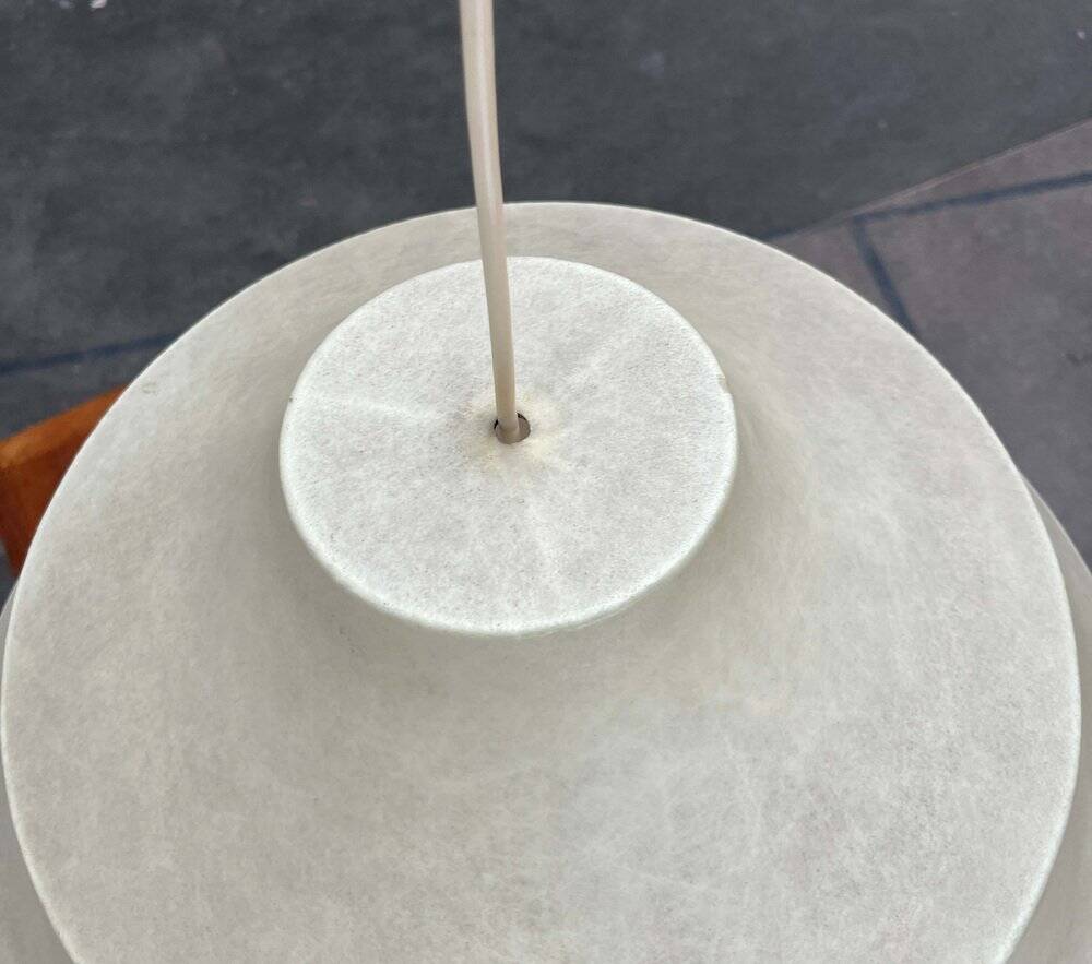 Mid-Century Modern Suspension Cocoon by Friedel Wauer for Goldkant Leuchten, Germany, 1960s