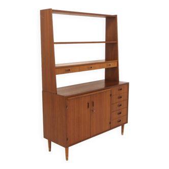 Secrétaire scandinave en teck, Suède, 1960