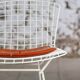 Wire Harry Bertoia chair white