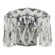 Crystal sconce by Kinkeldey, Germany, 1970s