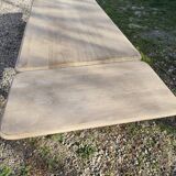 Farmhouse table with extensions