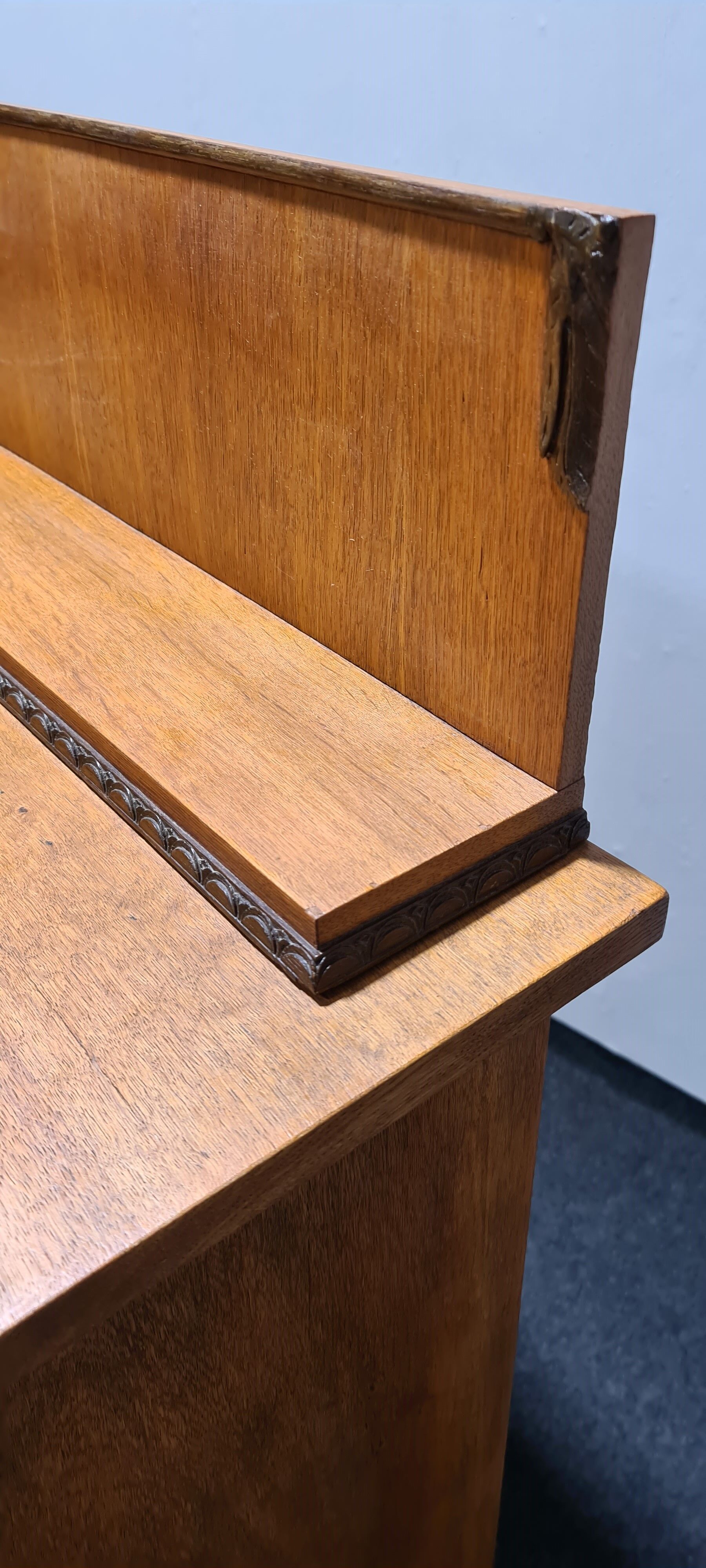 Buffet art déco en chêne vintage