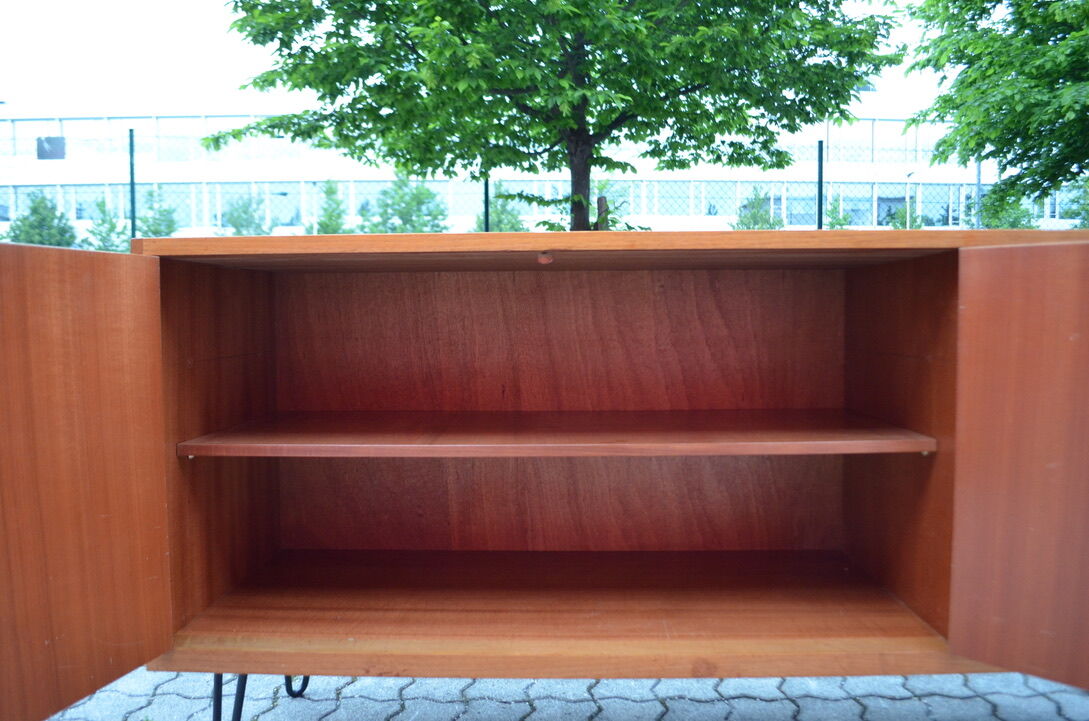 MID Century A.M.T Sideboard Germany Cabinet Walnut Minimalist