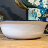 Old enamelled sheet metal basin