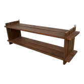 Antique wooden wall shelf
