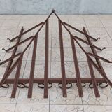 Old wrought iron canopy